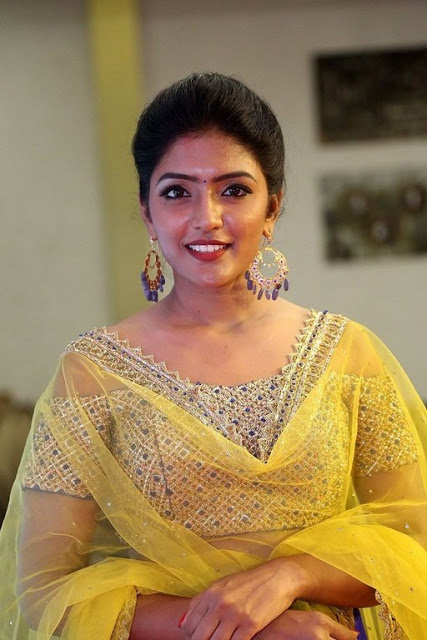 Telugu Actress Eesha Rebba In Yellow Lehenga Voni 5